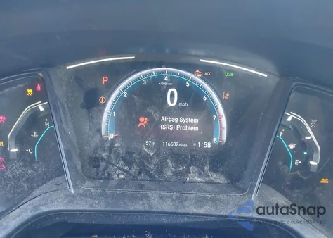 2019 Honda Civic Lx z USA, uszkodzony, nr VIN 2HGFC2F6XKH515449